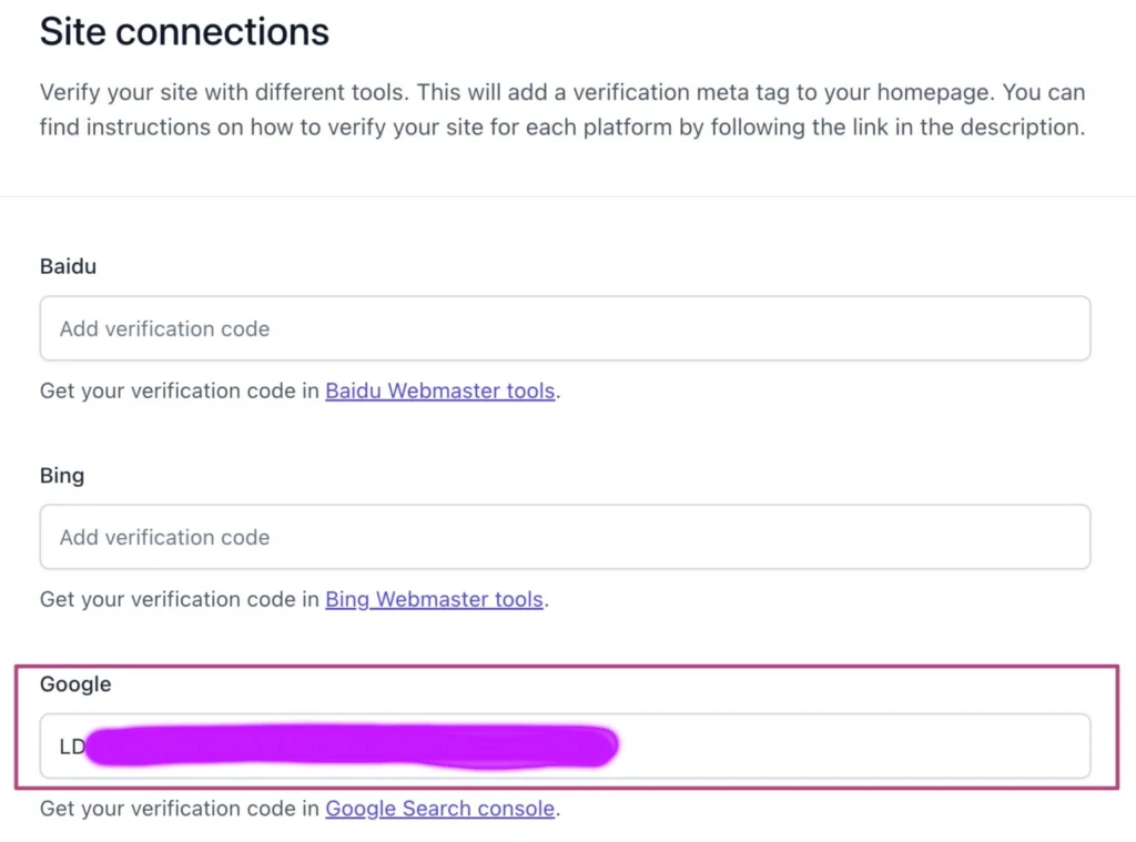 Yoast seo google site connection